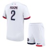 Maglia ufficiale Paris Saint Germain Achraf Hakimi 2 Trasferta 2024-25 per Bambino